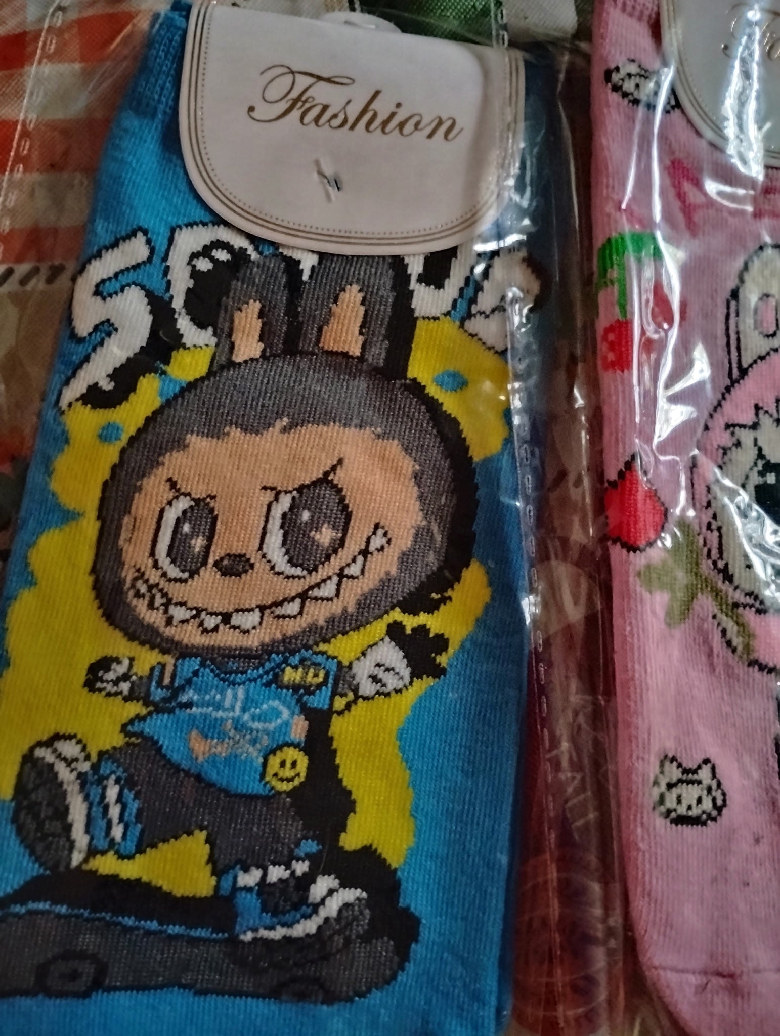 Labubu design socks