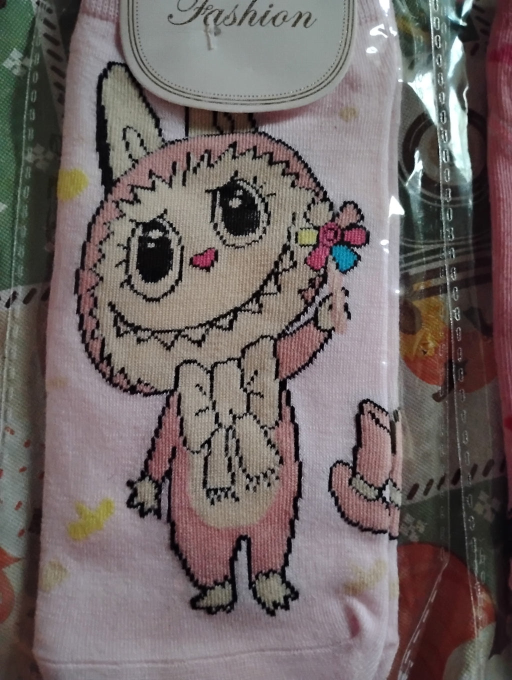 Labubu design socks