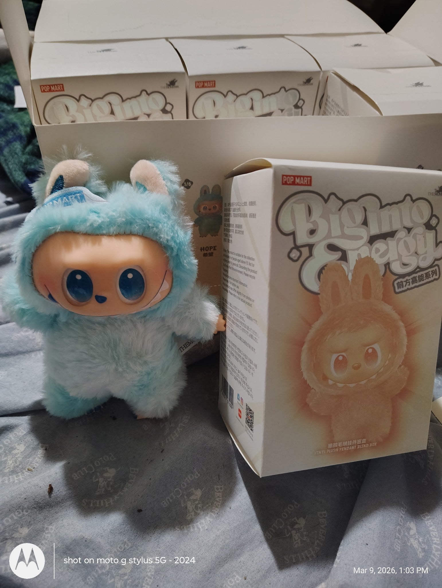 Labubu blind box keychains